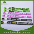 Custom Colorful Event Embroidered Fabric Bracelet for promotion